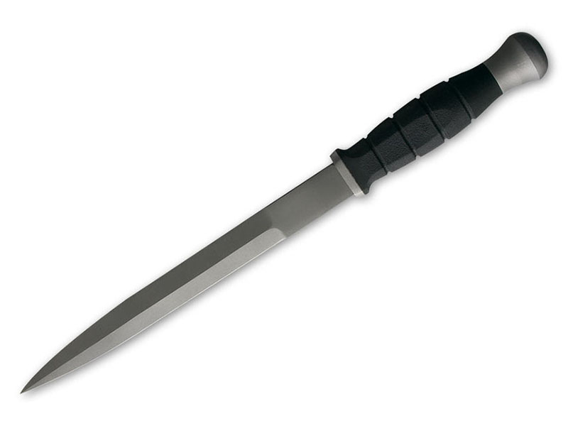 Нож Саро Страйт для дайвинга резин. рукоять длинный клинок - фото 1