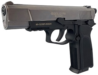 Пистолет Ekol ES P66 fume 4,5мм никель - фото 1