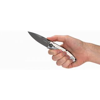 Нож Kershaw Innuendo складной сталь 8Cr13MoV рукоять сталь - фото 5