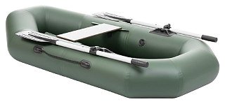 Лодка Тонар Бриз 190 с веслами зеленый - фото 2