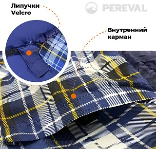 Спальник Pereval Baikal Navy -13° правый - фото 11