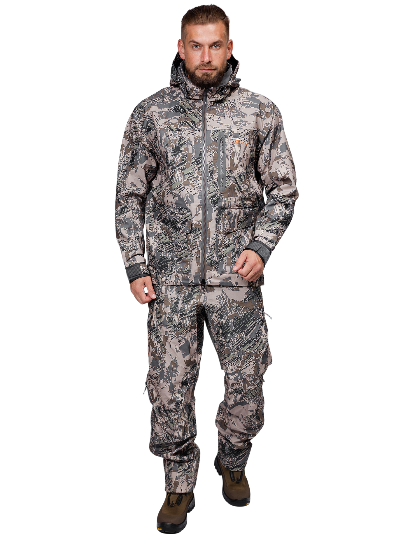 Костюм King Hunter Storm camo gray - фото 1