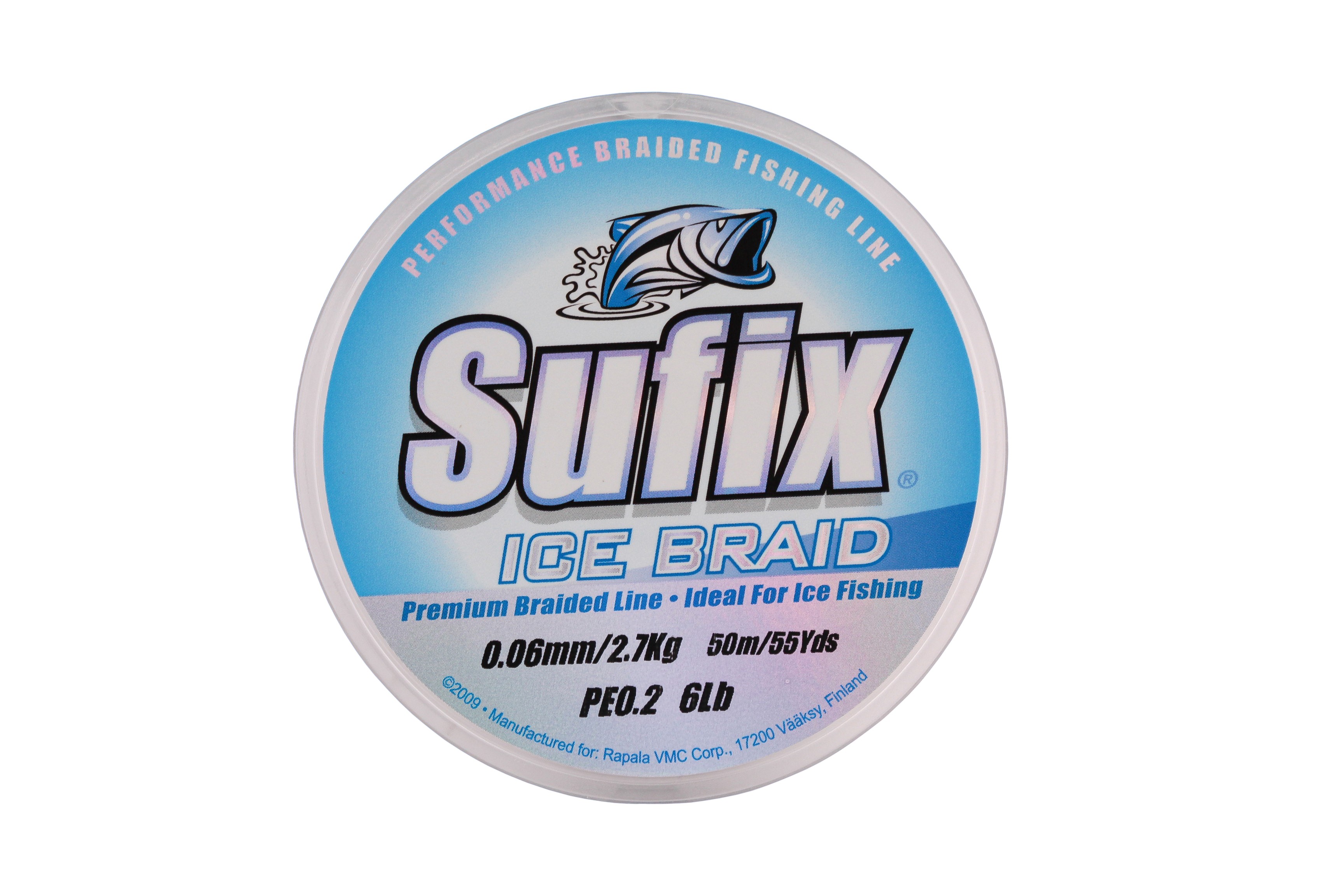 Шнур Sufix Ice braid 50м 0,06мм - фото 1