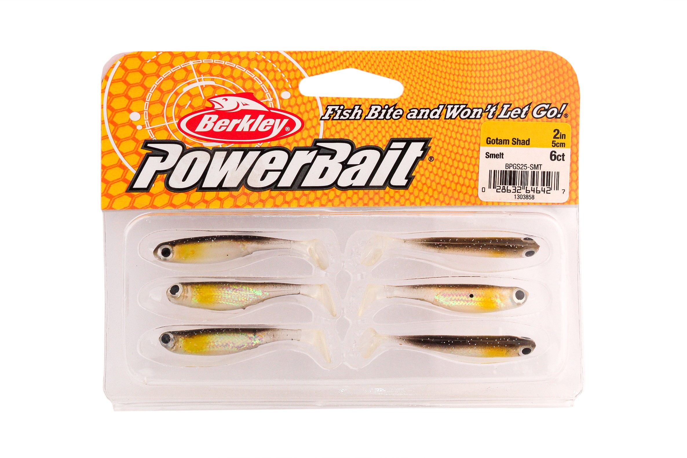 Приманка Berkley Powerbait Gotam Shad Smelt 5 cm - фото 1