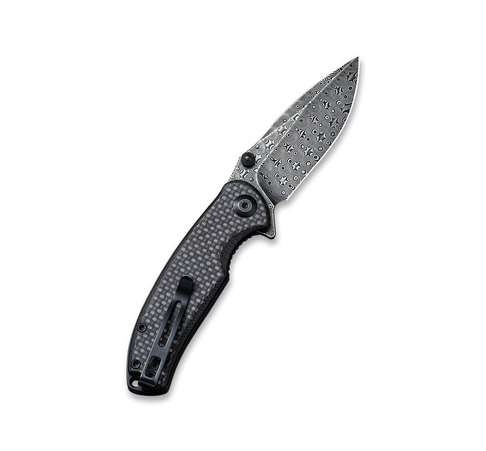 Нож Civivi Pintail Flipper And Thumb Stud Knife Carbon Fiber Overlay On G10 Hand - фото 1