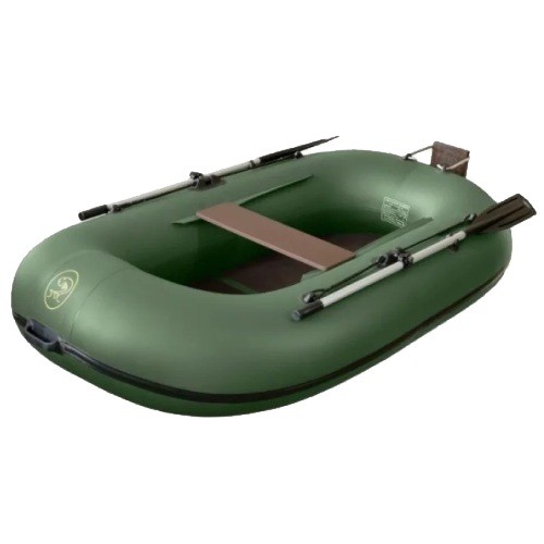 Лодка Boat Master BM 250 Эгоист люкс надувная зеленая - фото 1