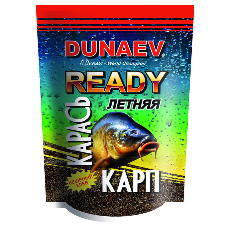 Прикормка Dunaev-Ready 1кг карп-карась - фото 1