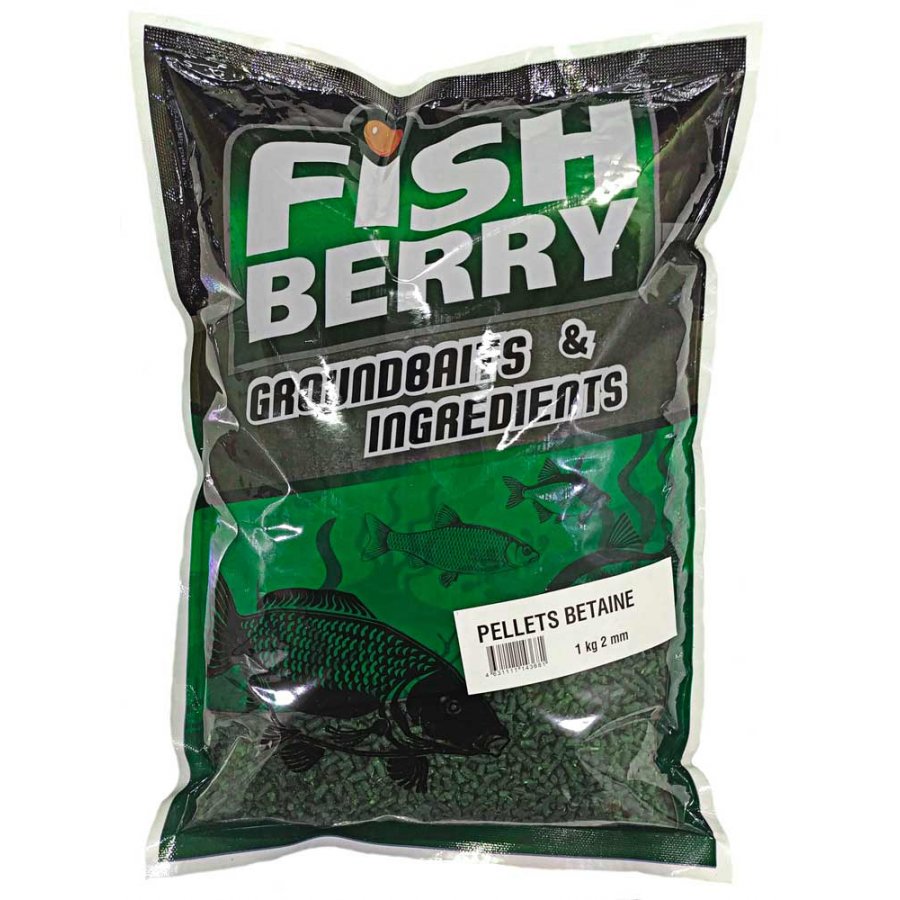 Пеллетс Fish Berry зеленый бетаин 2мм 1кг - фото 1