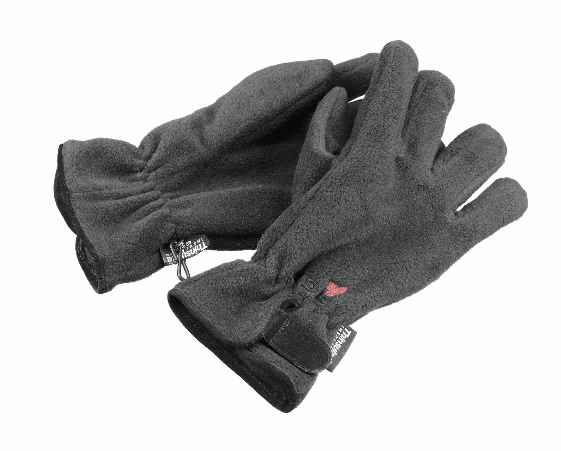 Перчатки Eiger Fleece black - фото 1
