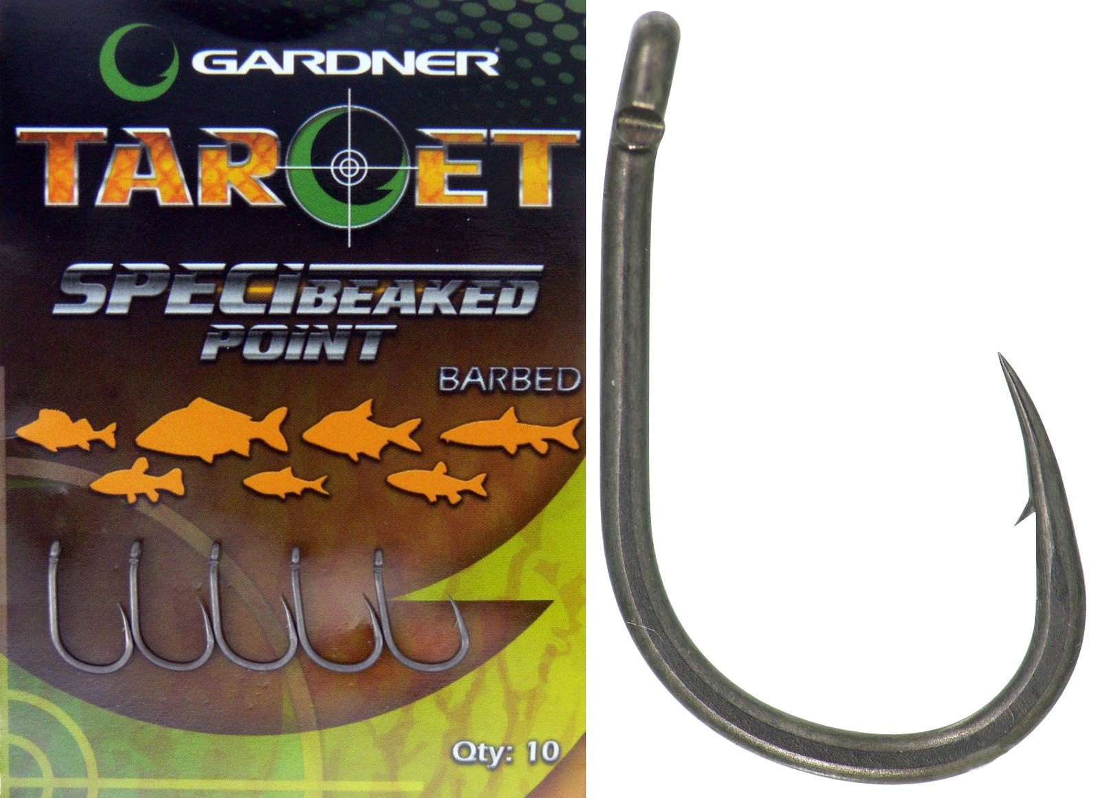 Крючки Gardner Target speci-beaked point barbed №10 - фото 1