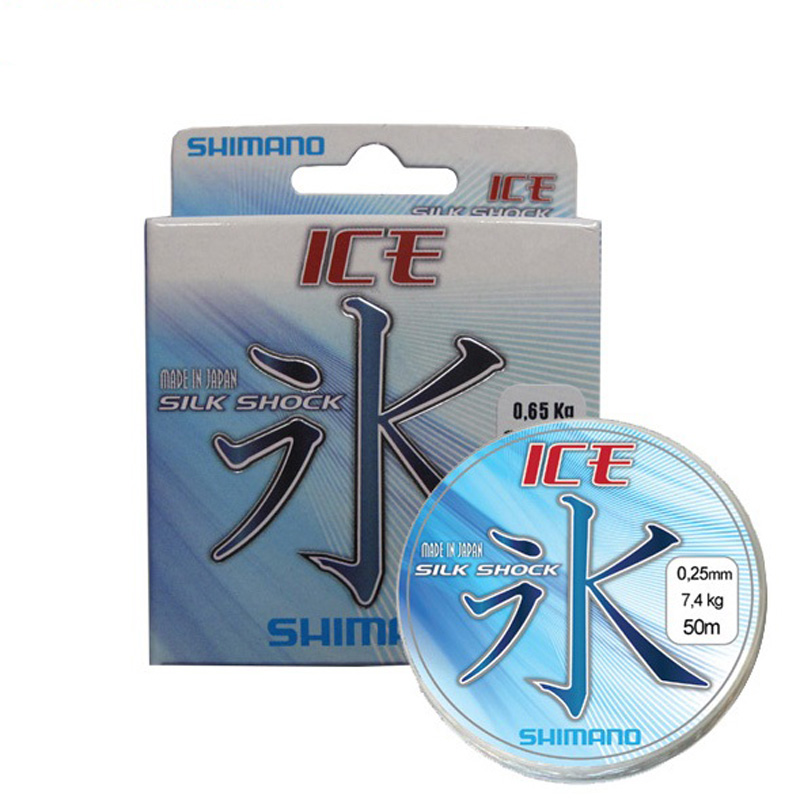Леска Shimano Ice silk shock 50м 0,20мм - фото 1