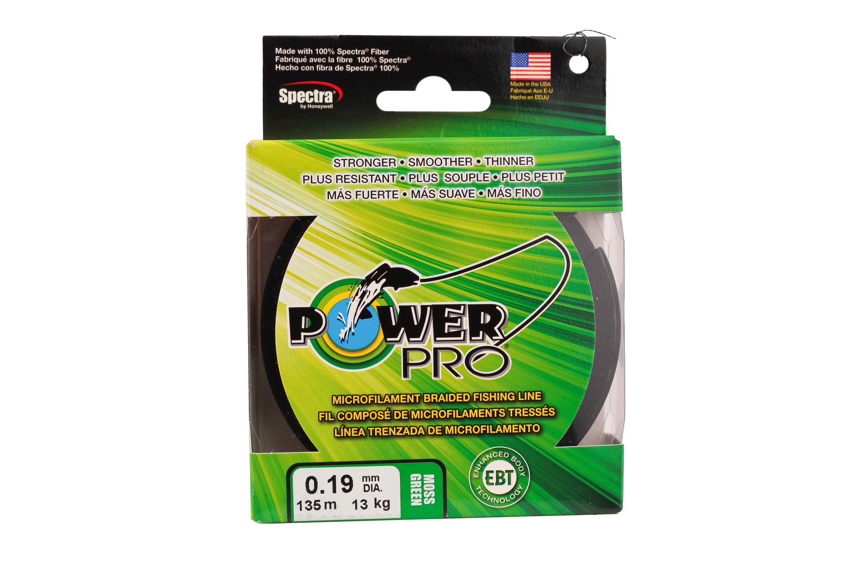 Шнур Power Pro 135м 0,19мм moss green - фото 1