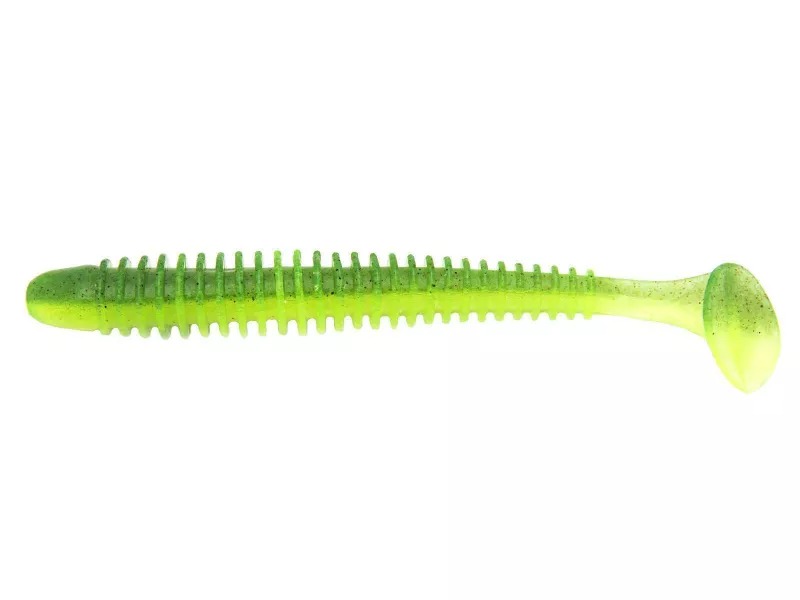 Приманка Keitech 4,5" Swing Impact - Lime / Chartreuse - фото 1