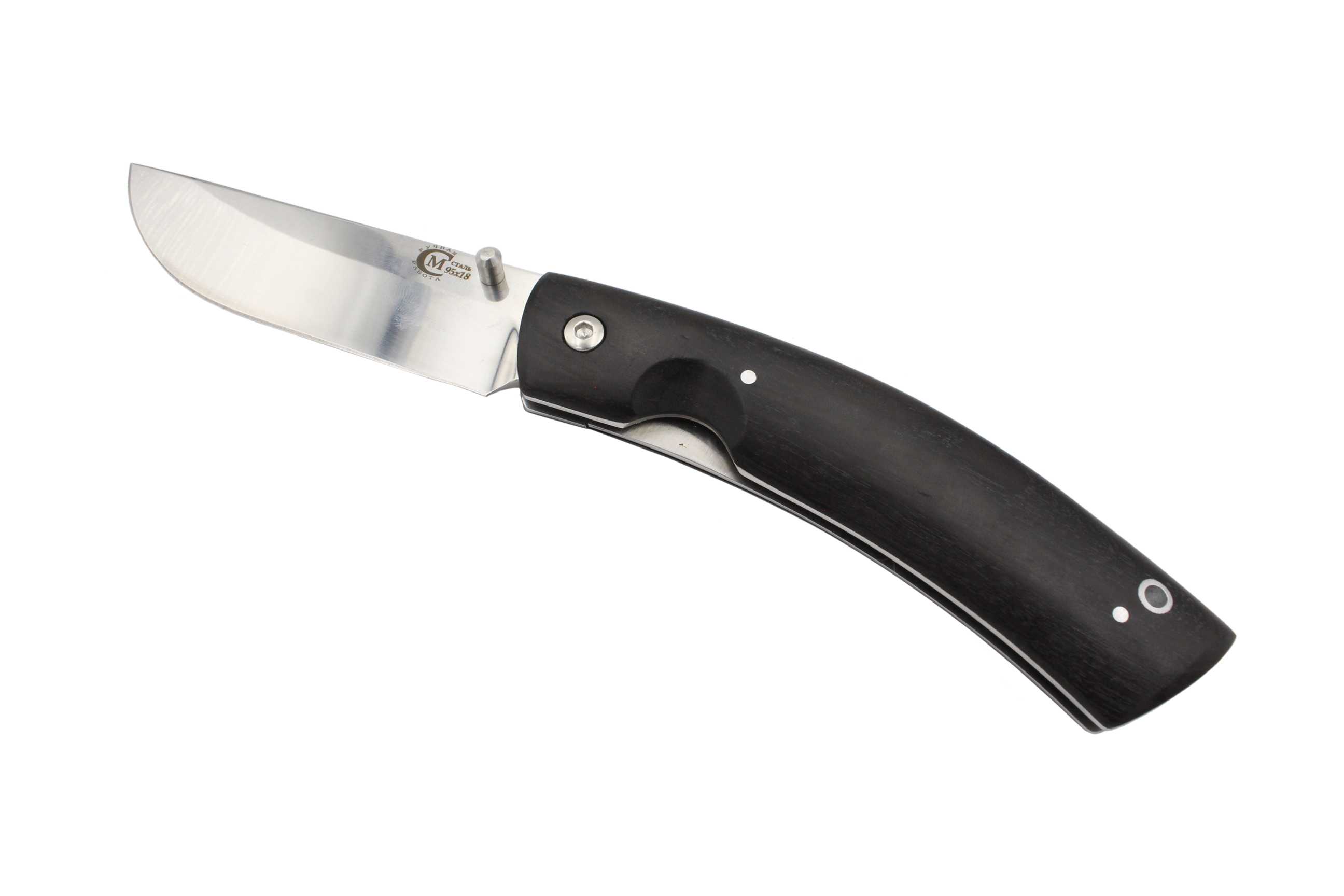 Нож ИП Семин Тунгус сталь 95x18 складной - фото 1