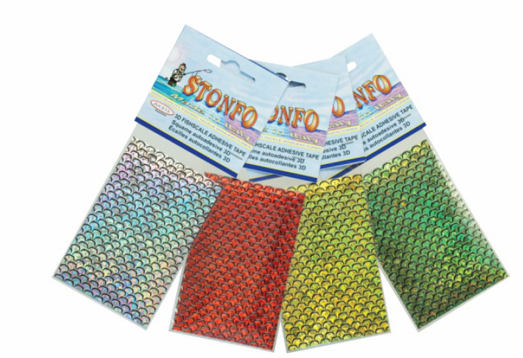 Наклейка Stonfo 3D Fishcale adesive tape голографическая - фото 1