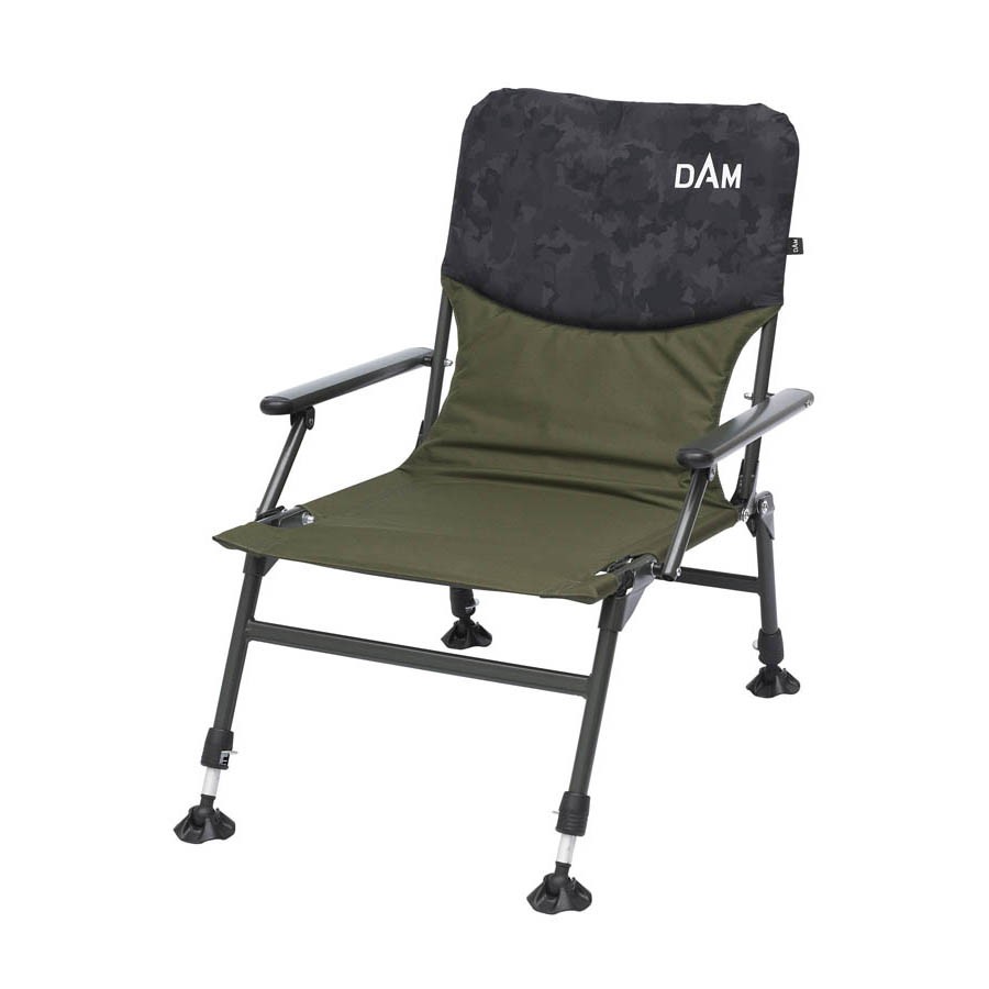Кресло DAM Camovision compact with armrests steel - фото 1