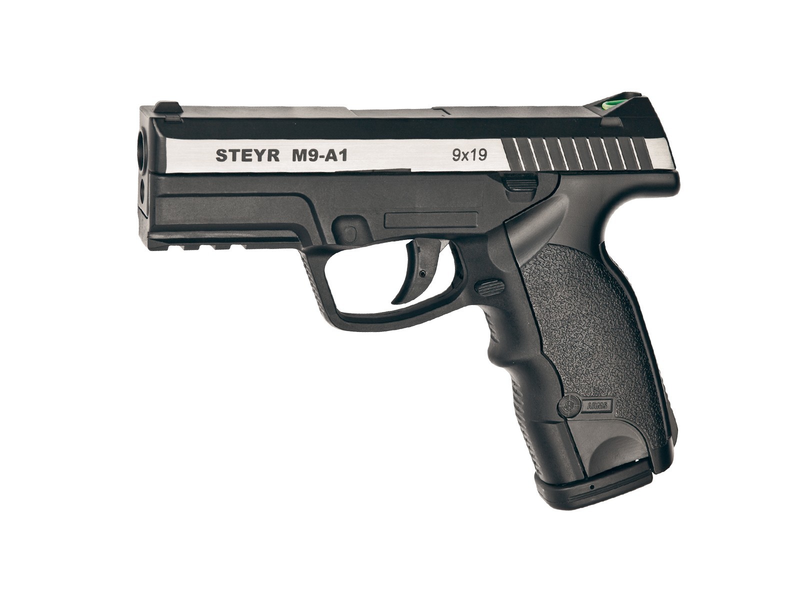 Пистолет Steyer M9-A1 4,5мм пластик металлический затвор - фото 1