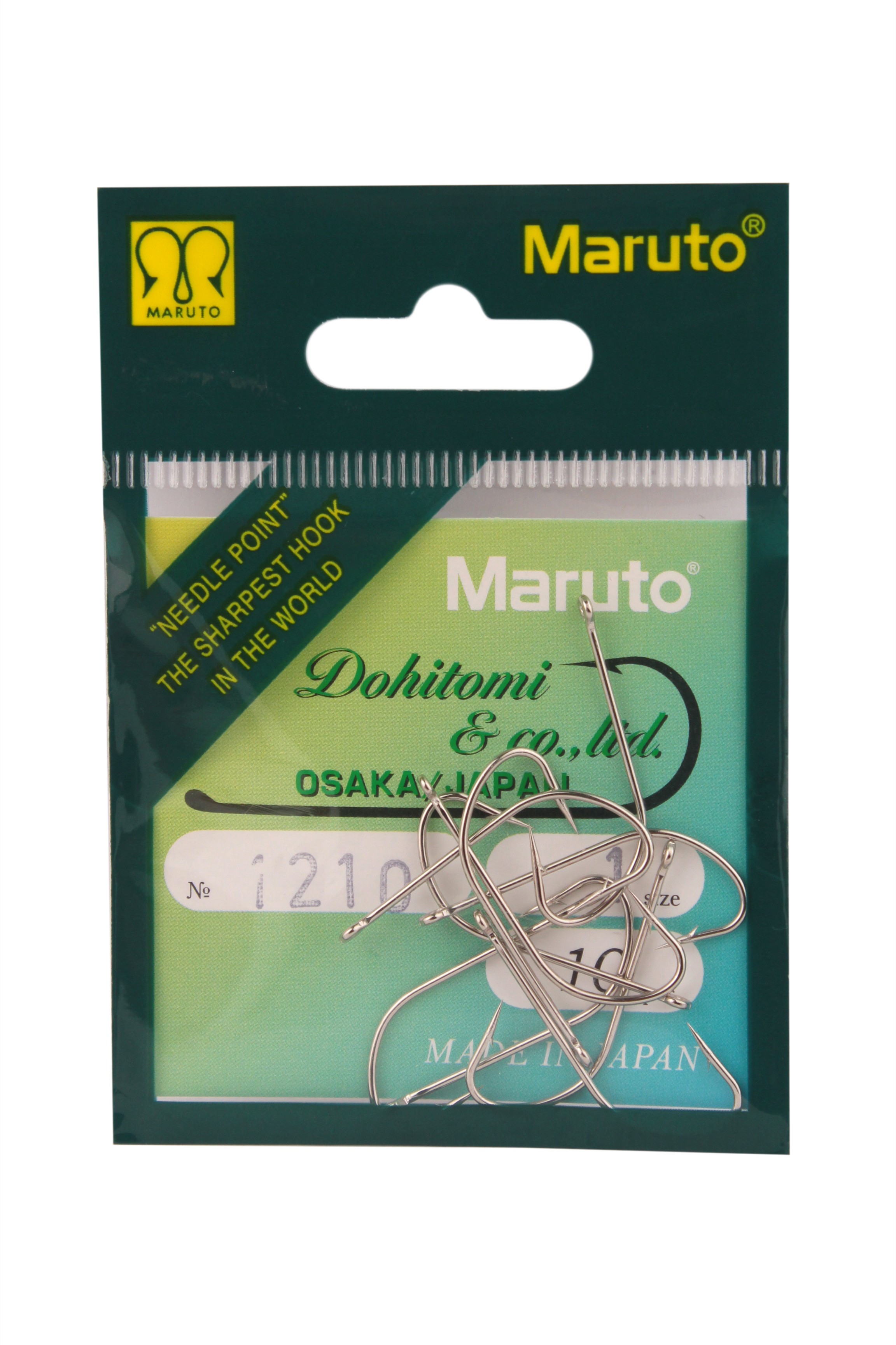 Крючки Maruto 1210 Ni №1 10шт - фото 1