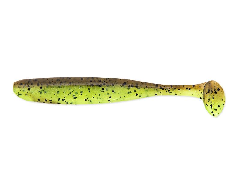 Приманка Keitech 6,5" Easy Shiner -Green Pumpkin /Chartreuse - фото 1