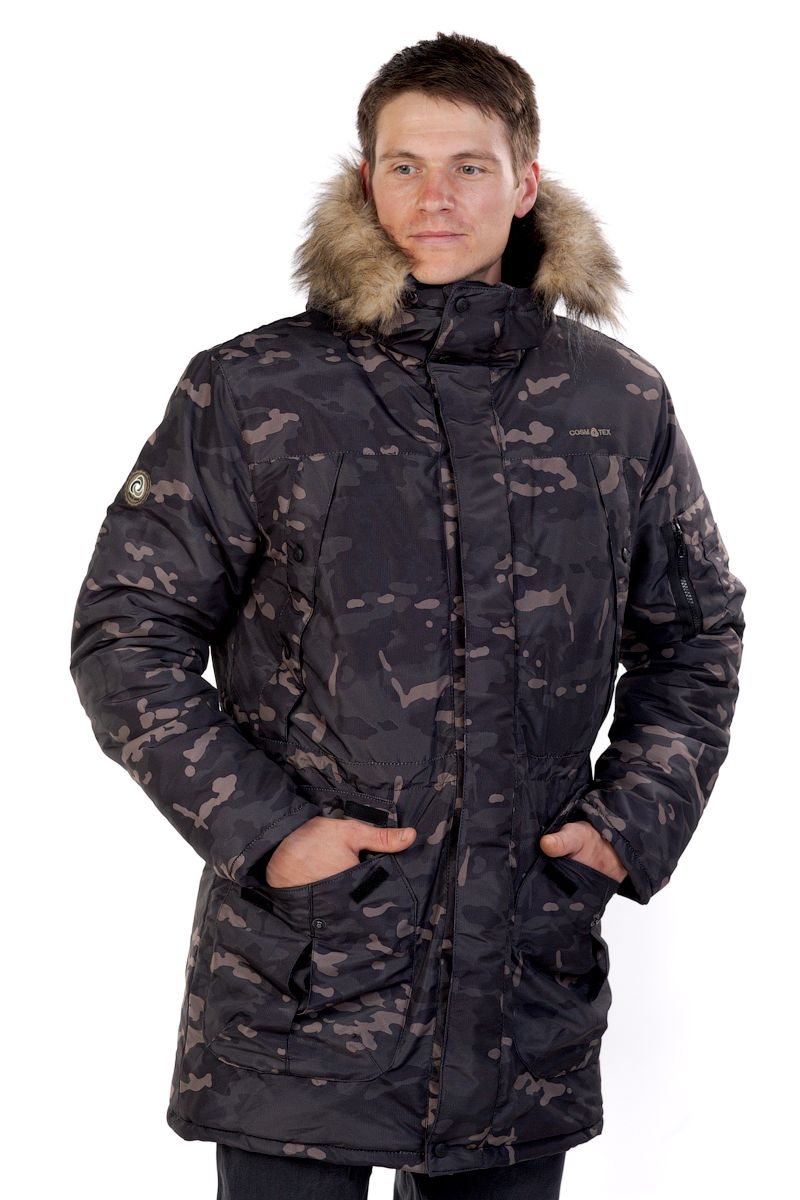 Куртка Cosmo-tex М Зима Аляска КМФ черный  - фото 1