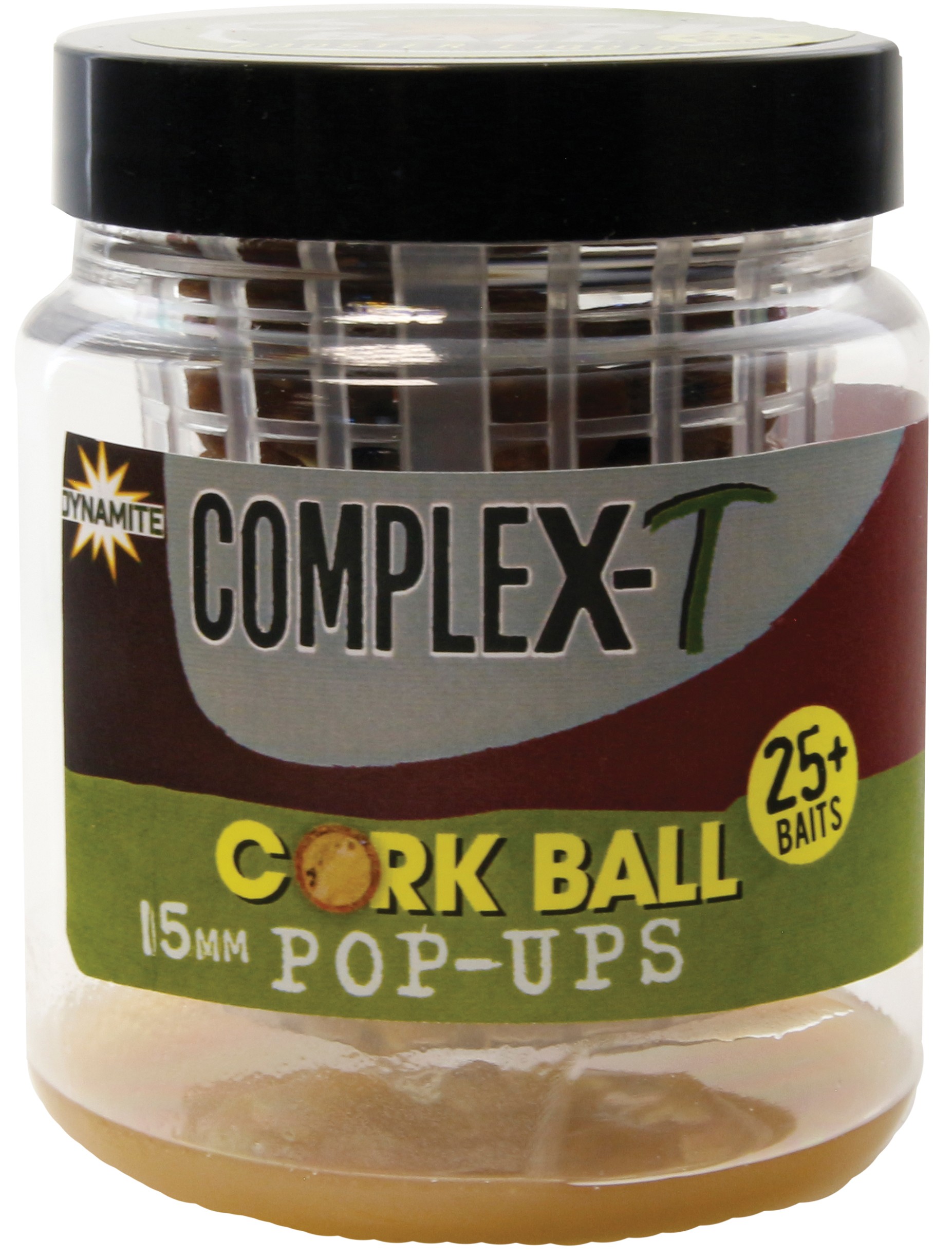 Бойлы Dynamite Baits CompleX-T cork ball 15мм - фото 1