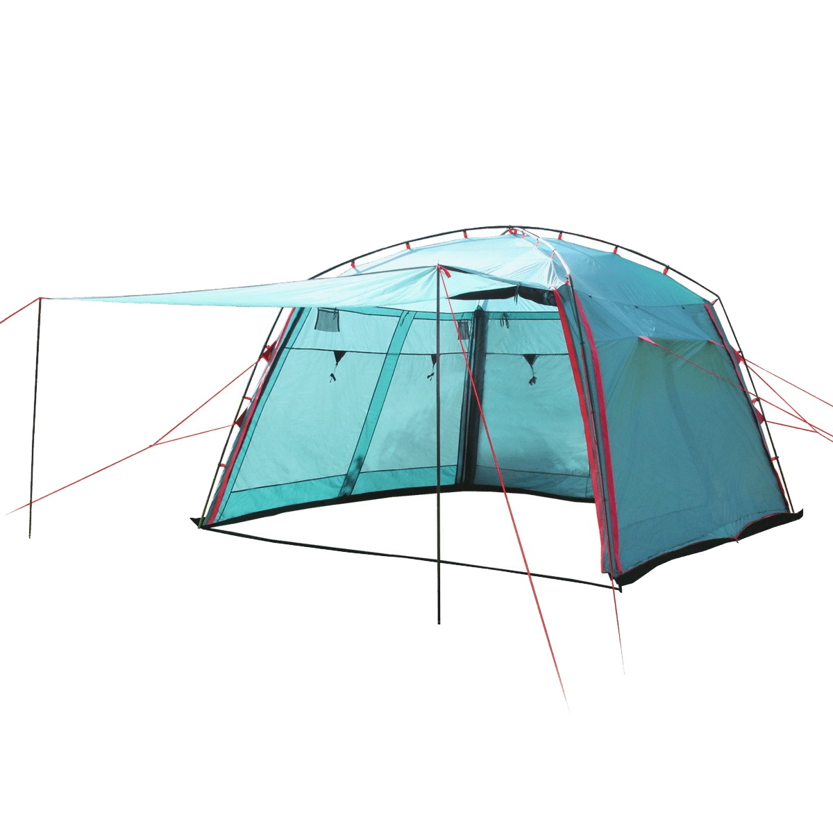 Палатка-шатер BTrace Camp зеленый/бежевый - фото 1