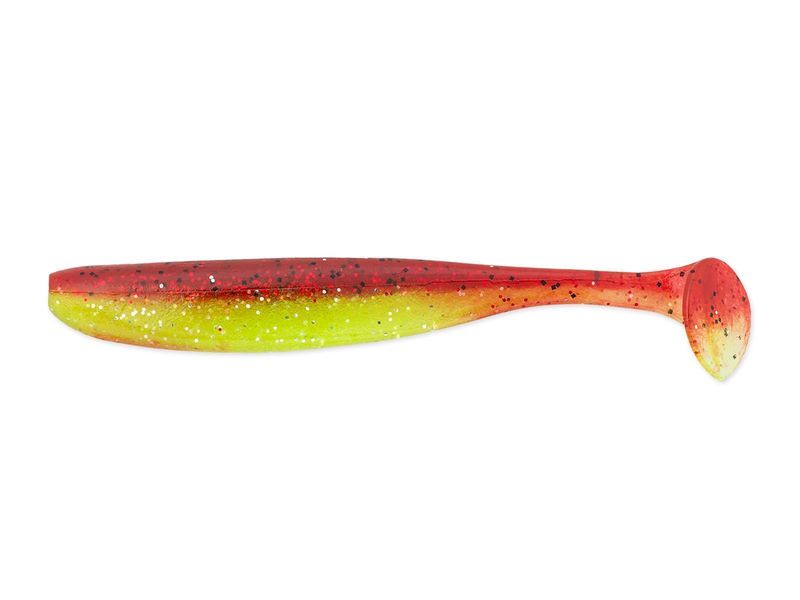 Приманка Keitech 4,5" Easy Shiner - Chartreuse Silver Red - фото 1