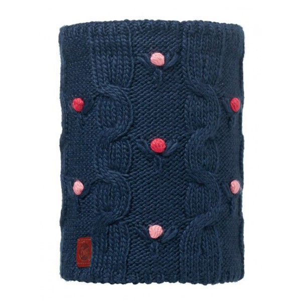 Шарф Buff Junior knitted & polar neckwarmer dysha dark navy - фото 1