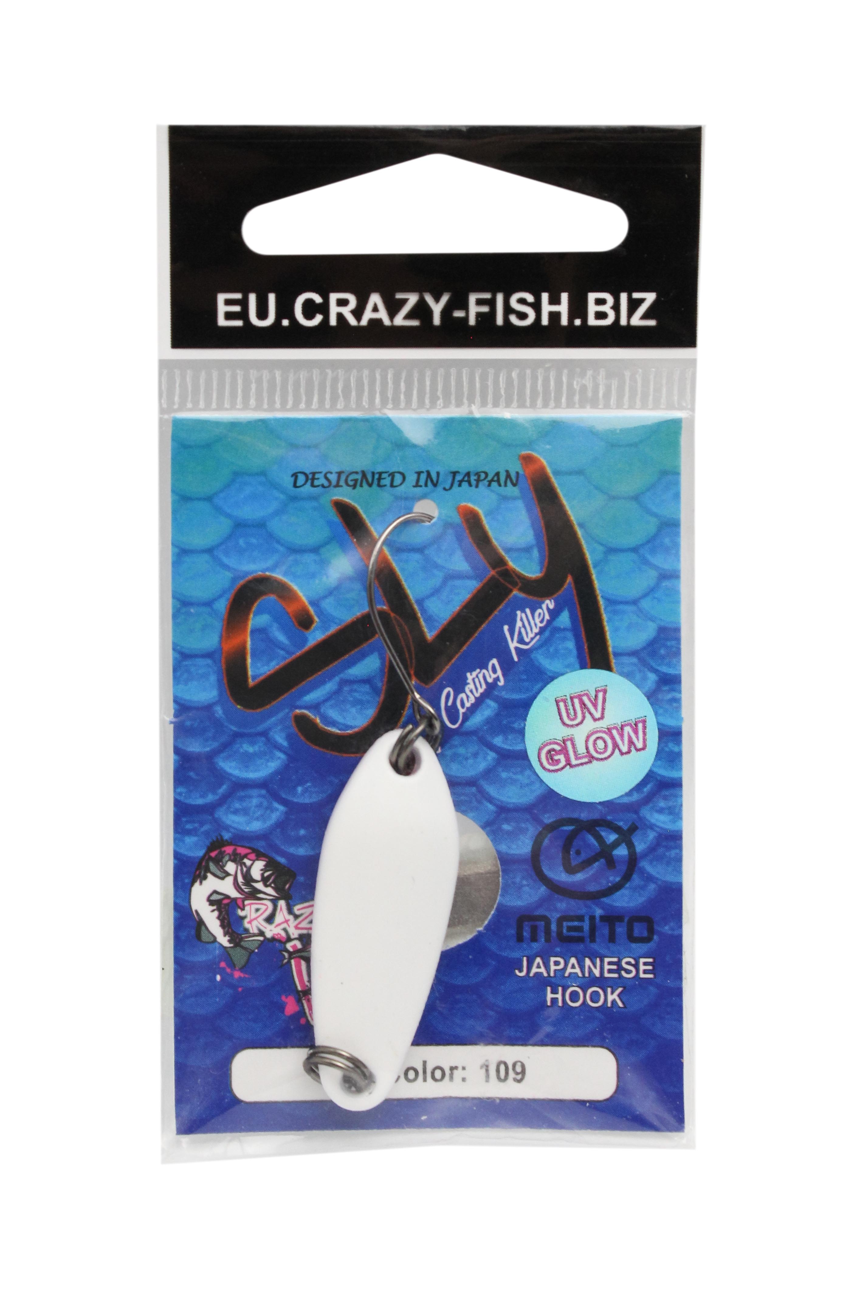 Блесна Crazy Fish Sly №109 4гр - фото 1