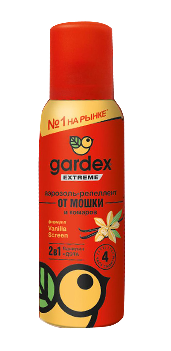 Аэрозоль Gardex Extreme от комаров и мошек 100 мл - фото 1