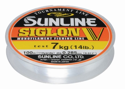 Леска Sunline Siglon Vclear 150м 0,28мм 7кг - фото 1