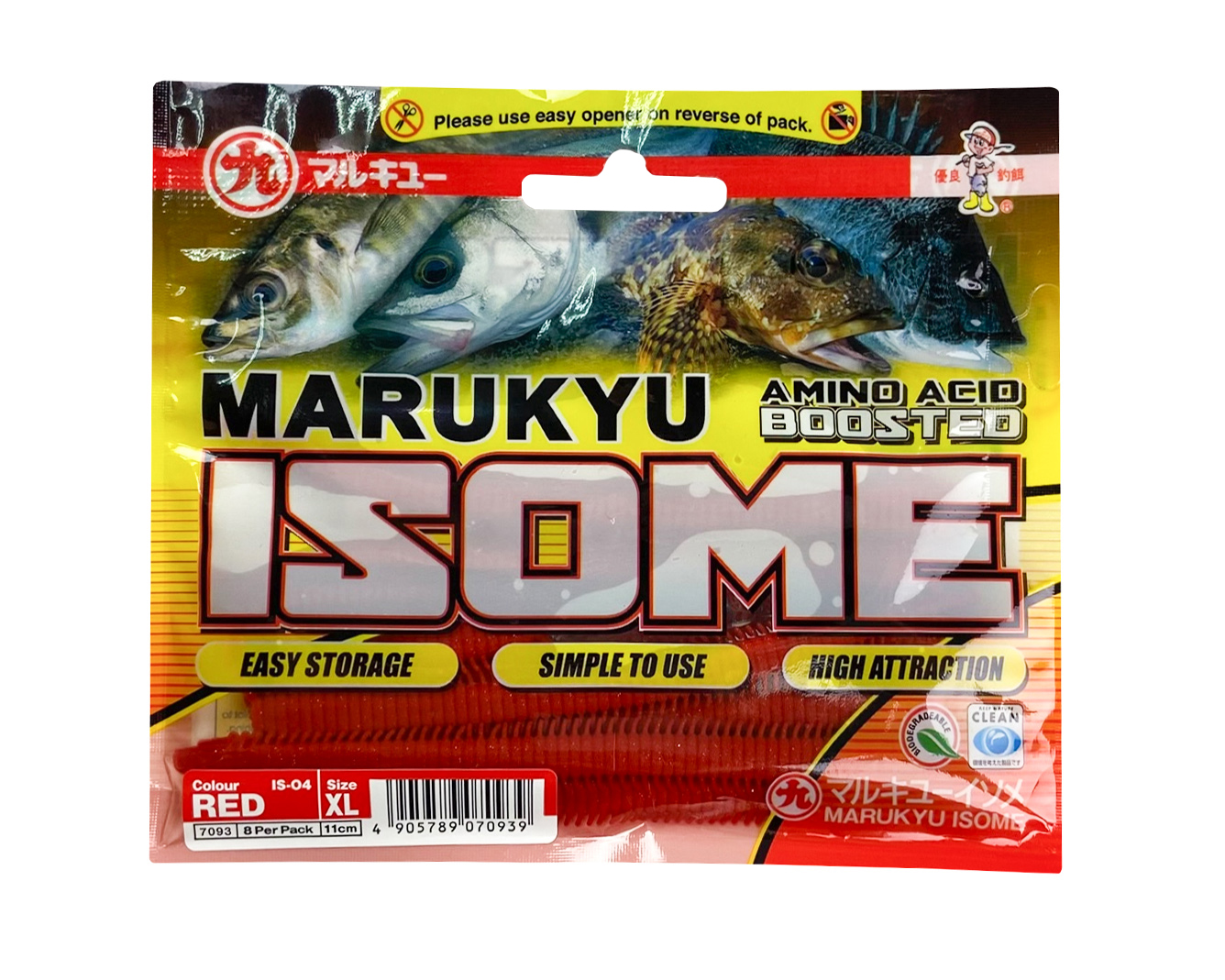 Приманка Marukyu Isome XL IS-04 red - фото 1