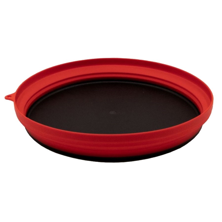 Тарелка Tramp силикон с пласт дном 25,5*25,5*4 терракотовый - фото 1