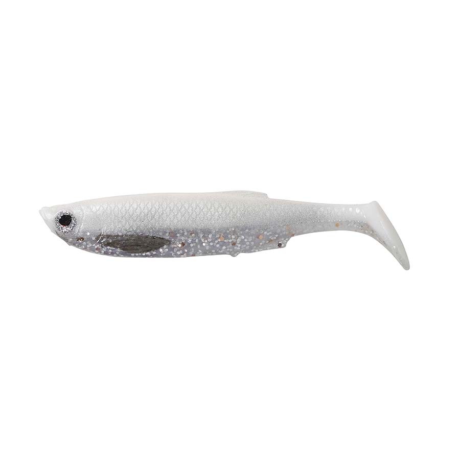 Приманка Savage Gear LB 3D Bleak paddle tail 8см 4гр Bulk white silver 1/70 - фото 1