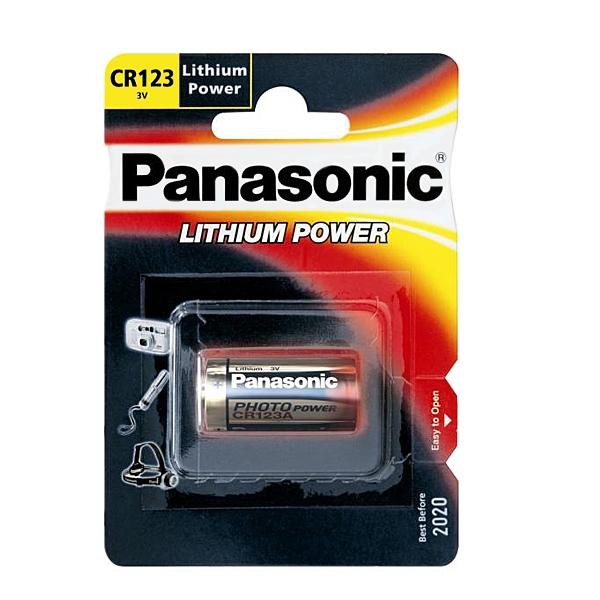 Батарейка Panasonic CR123A уп.1шт - фото 1