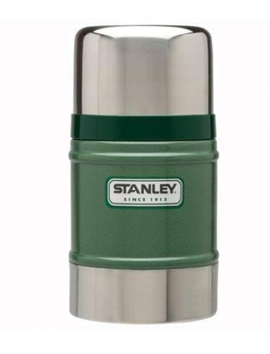 Термос Stanley Classic vacuum food 500 мл темно-зеленый - фото 1