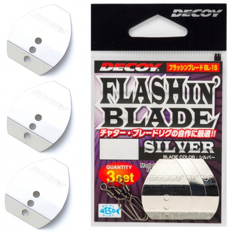 Оснастка Decoy Flashing Blade BL-1S silver M - фото 1