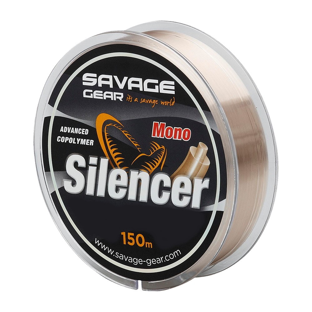 Леска Savage Gear Silencer Mono 0,26мм 150м 5,23кг 11,55lbs Fade - фото 1