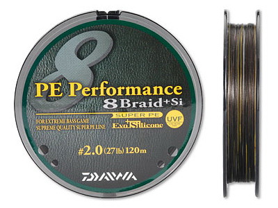 Шнур Daiwa PE Performance 8 braid+Si 2,0 120м - фото 1