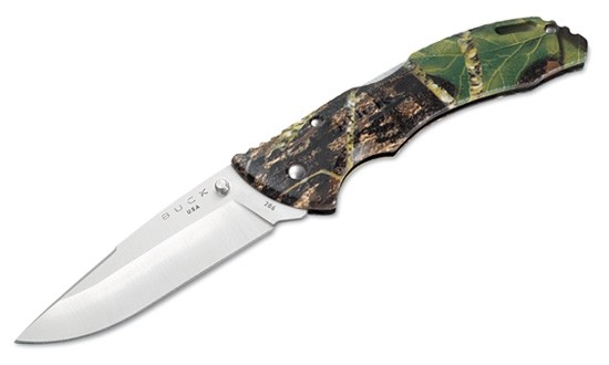 Нож Buck Bantam BHW Mossy Oak Break-up Camo скл. сталь 420НС - фото 1