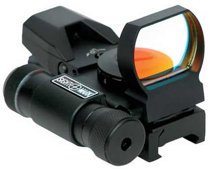 Прицел коллиматорный Sightmark Laser Dual Shot sight с ЛЦУ - фото 1