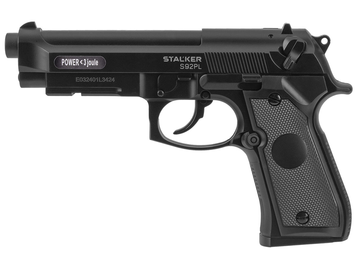 Пистолет Stalker Beretta 92 S92PL 4,5мм - фото 1