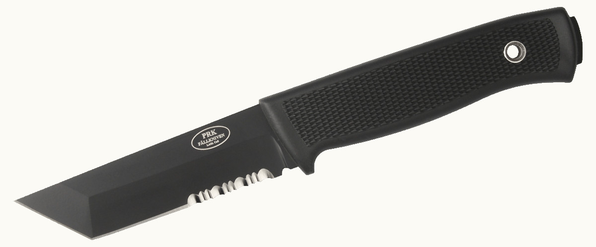 Нож Fallkniven PRK фикс. клинок 9.5 см серрейтор - фото 1