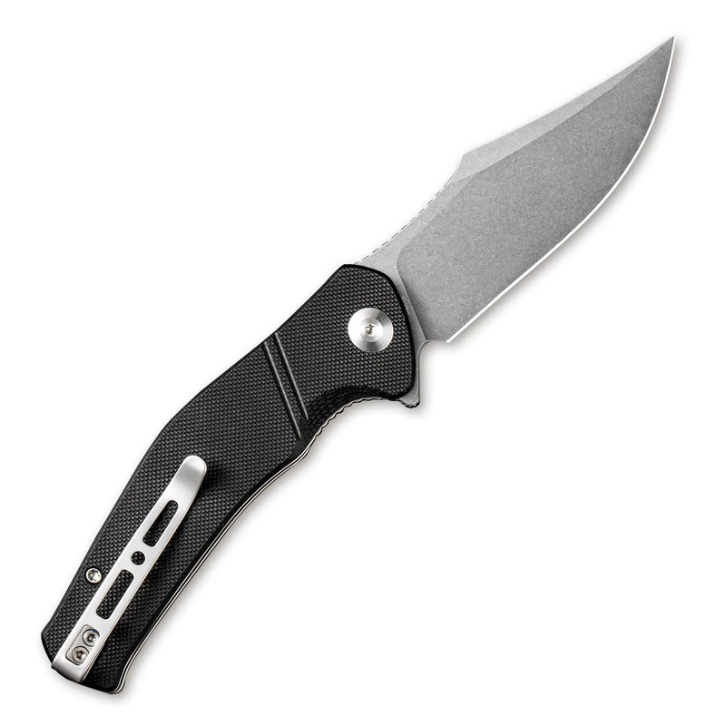 Нож Sencut Episode Flipper Knife Black G10 Handle (3.48" Stonewashed 9Cr18MoV) - фото 1