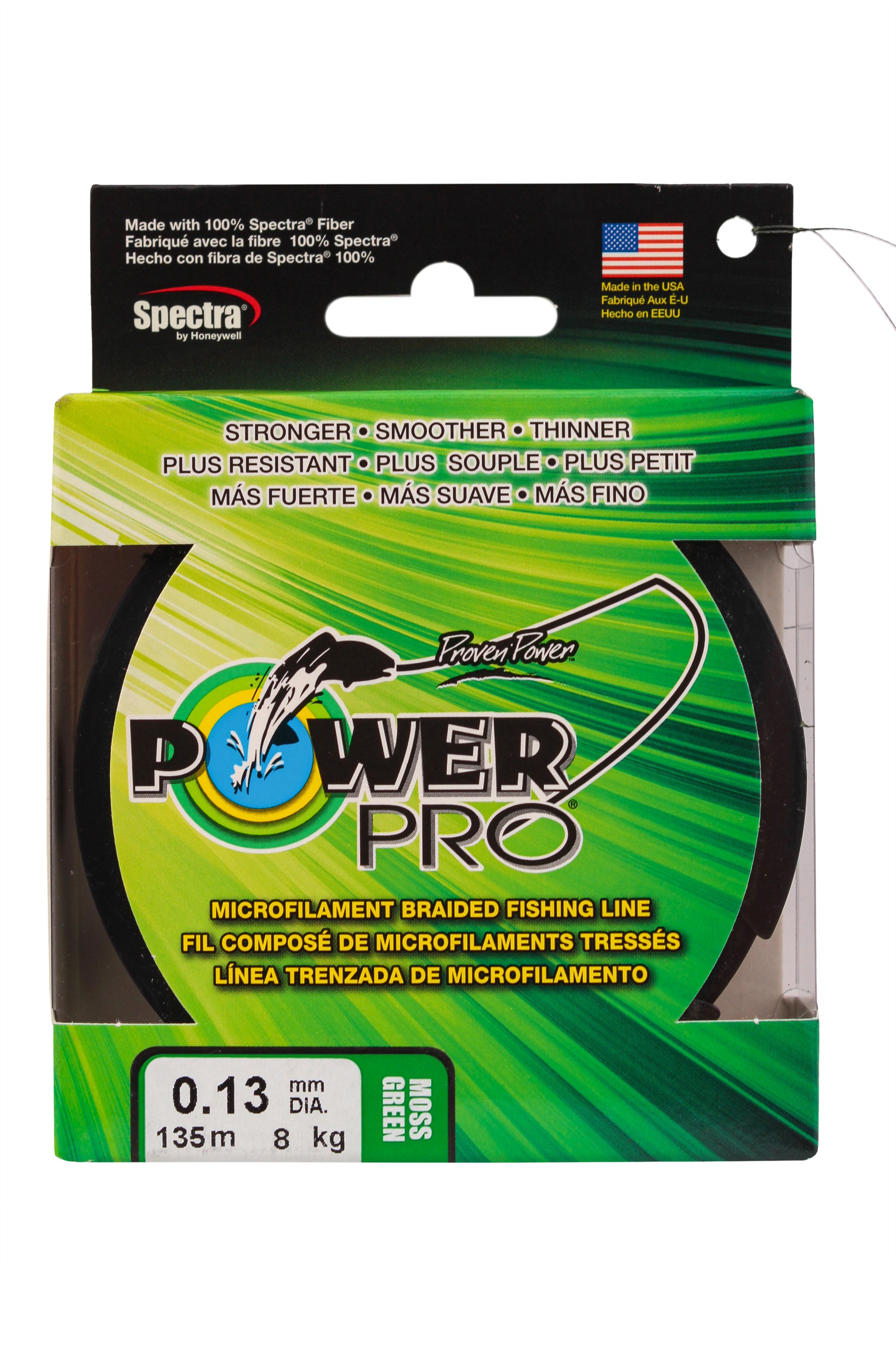 Шнур Power Pro 135м 0,13мм moss green - фото 1