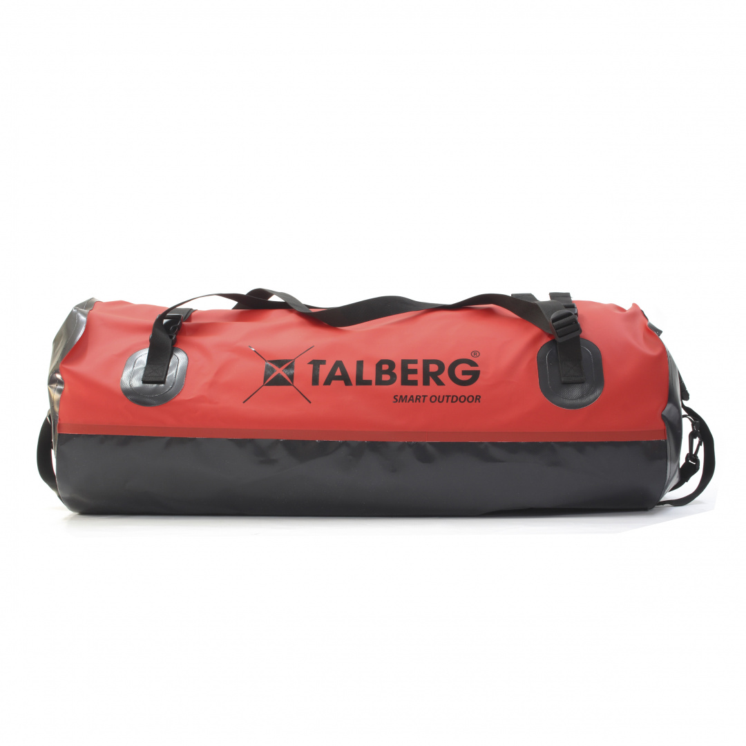 Гермосумка Talberg TRAVEL DRY BAG 80 черный/красный - фото 1