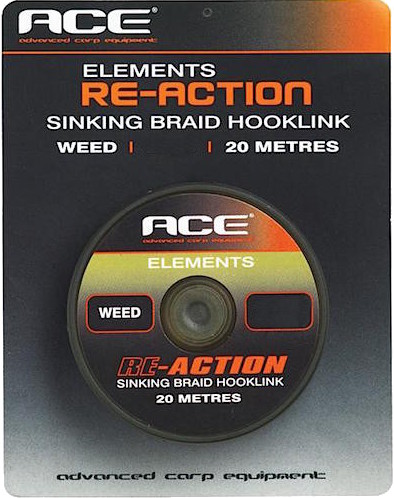 Поводковый материал Ace Re-Action 25lb 20м черный - фото 1