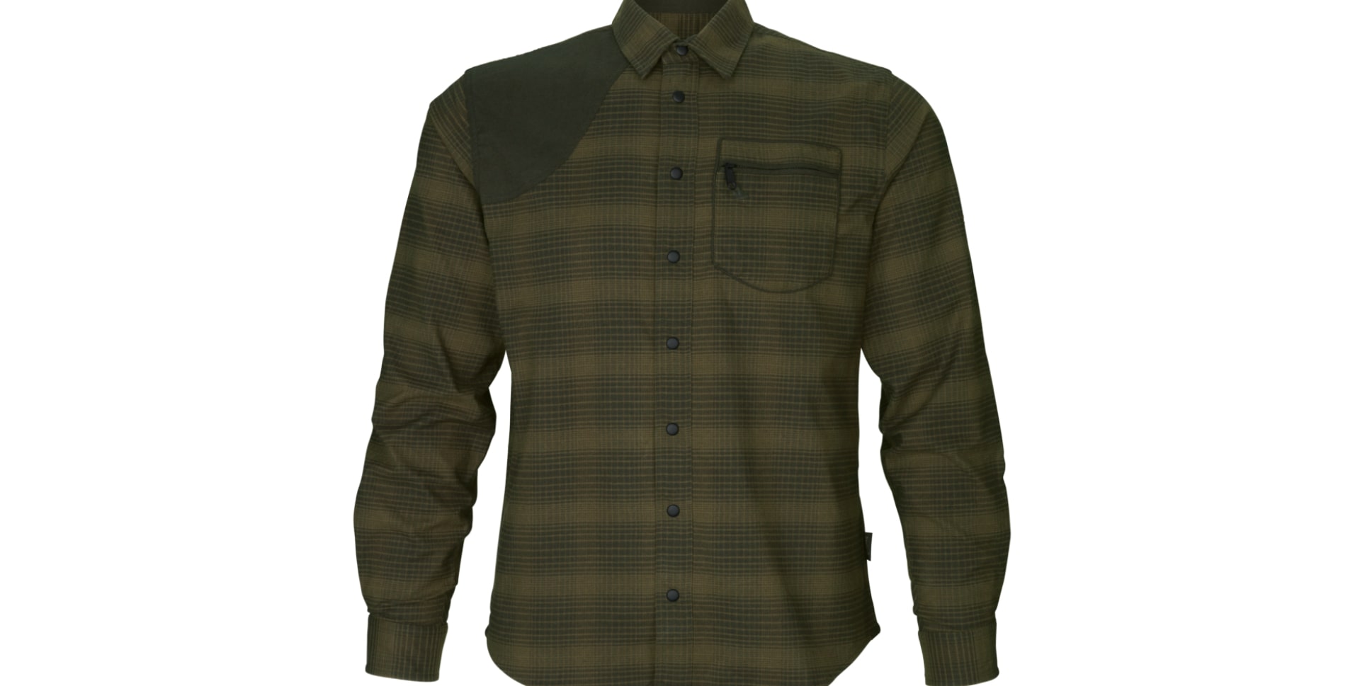 Рубашка Seeland Terrain shirt pine green check - фото 1