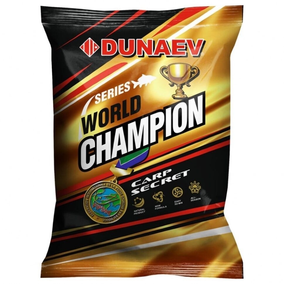 Прикормка Dunaev-World Champion 1кг carp secret - фото 1