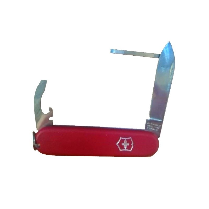 Нож Victorinox Ecoline 84мм матовый красный - фото 1